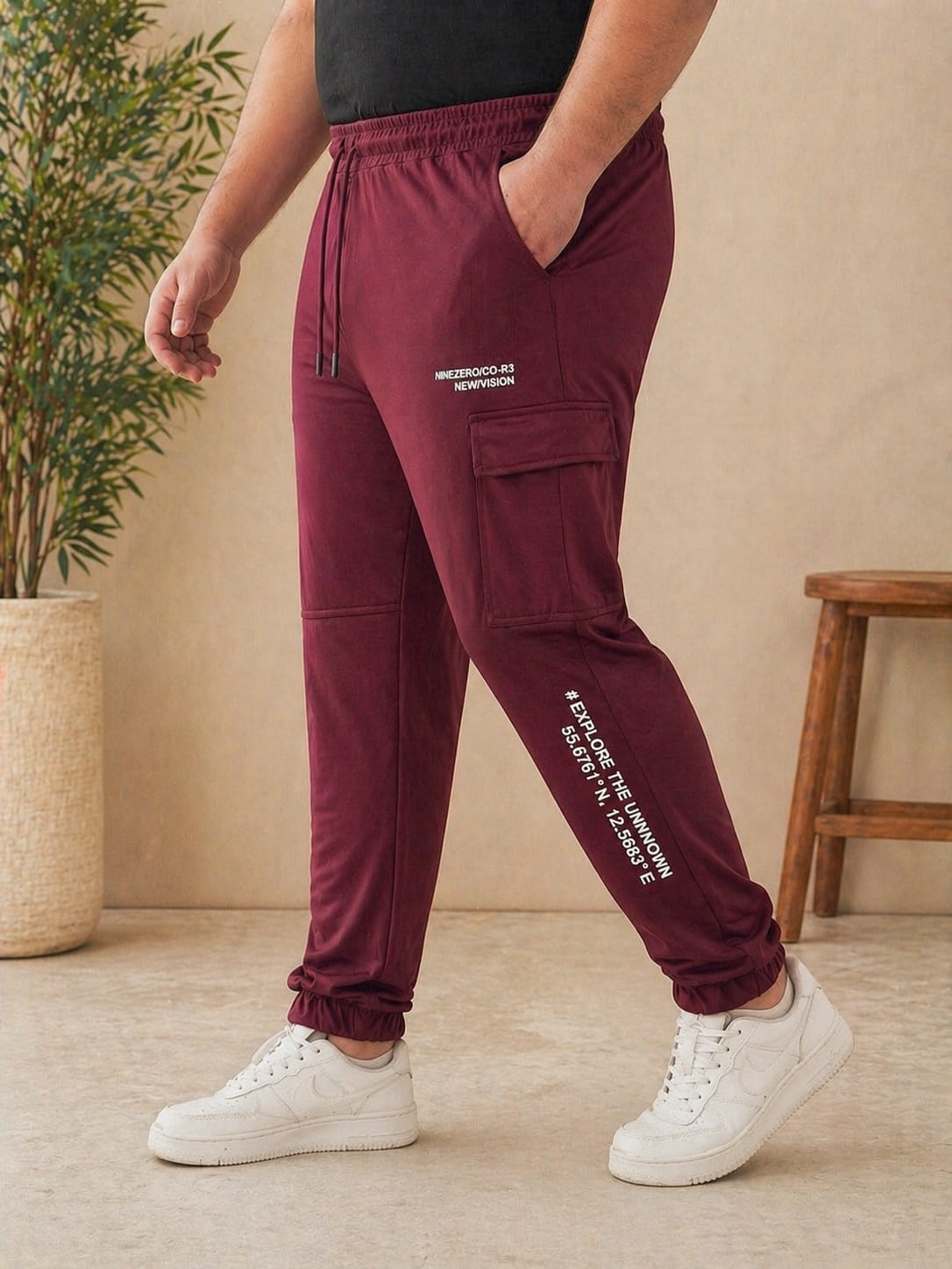 AUSTIVO Men’s Plus Size Cargo Pants