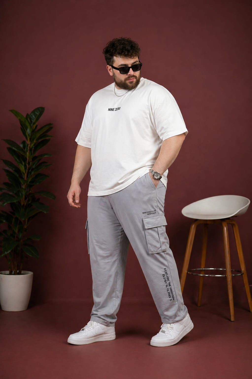 AUSTIVO Men’s Plus Size Cargo Pants