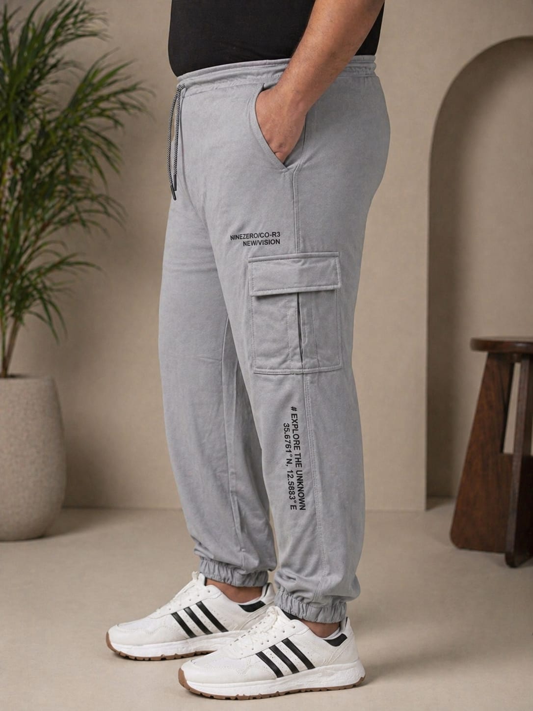 AUSTIVO Men’s Plus Size Cargo Pants