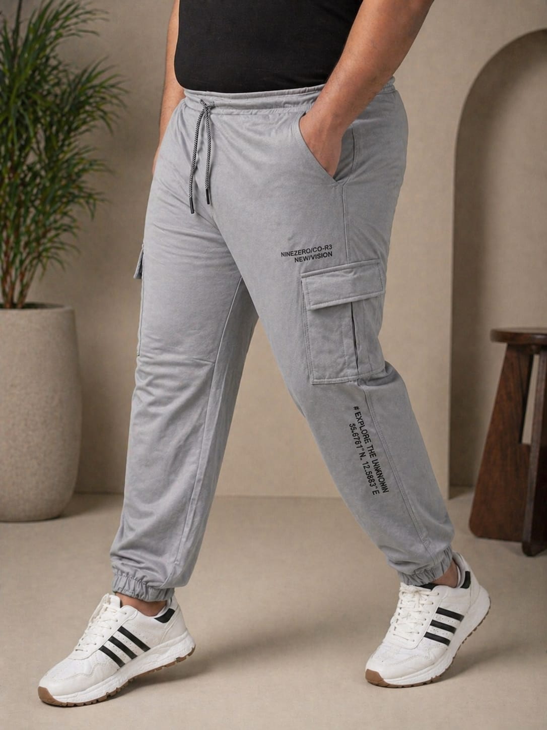 AUSTIVO Men’s Plus Size Cargo Pants