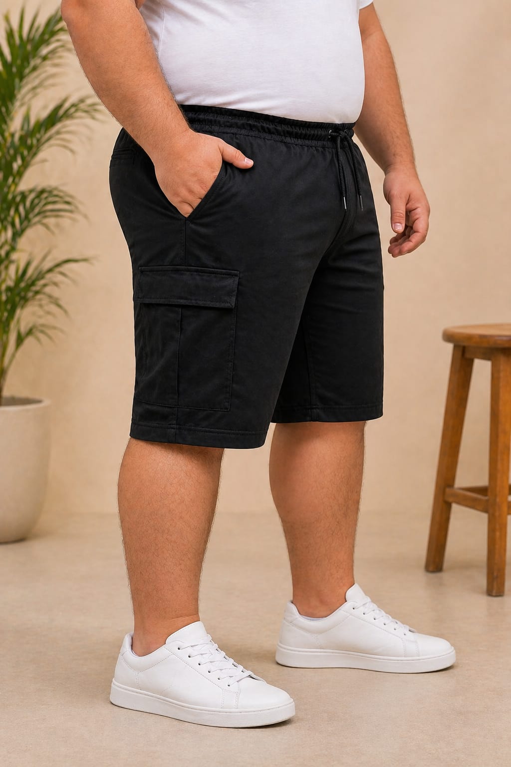 AUSTIVO Men’s Plus Size Shorts