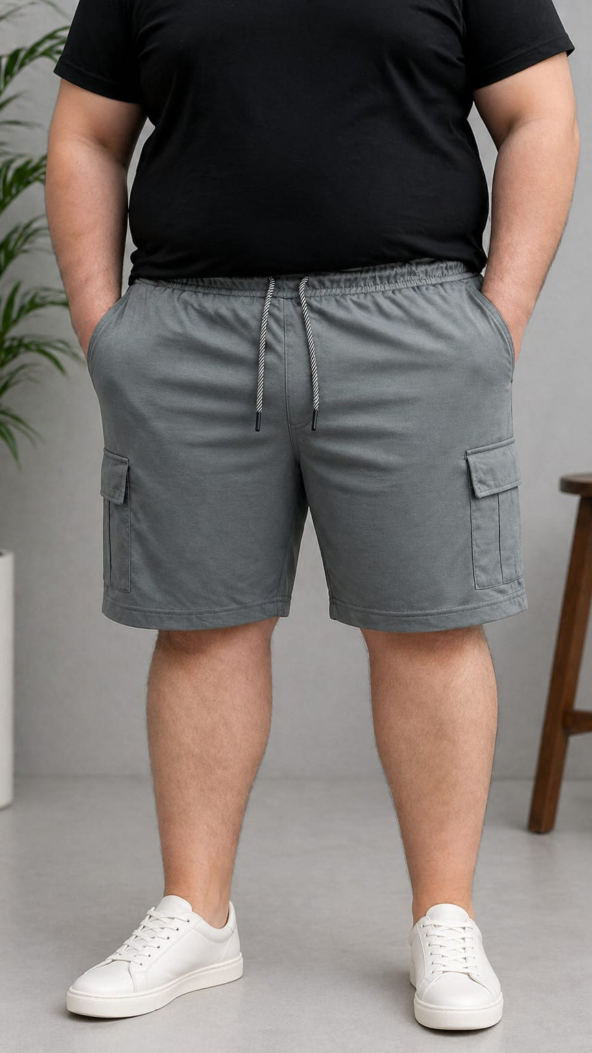 AUSTIVO Men’s Plus Size Shorts