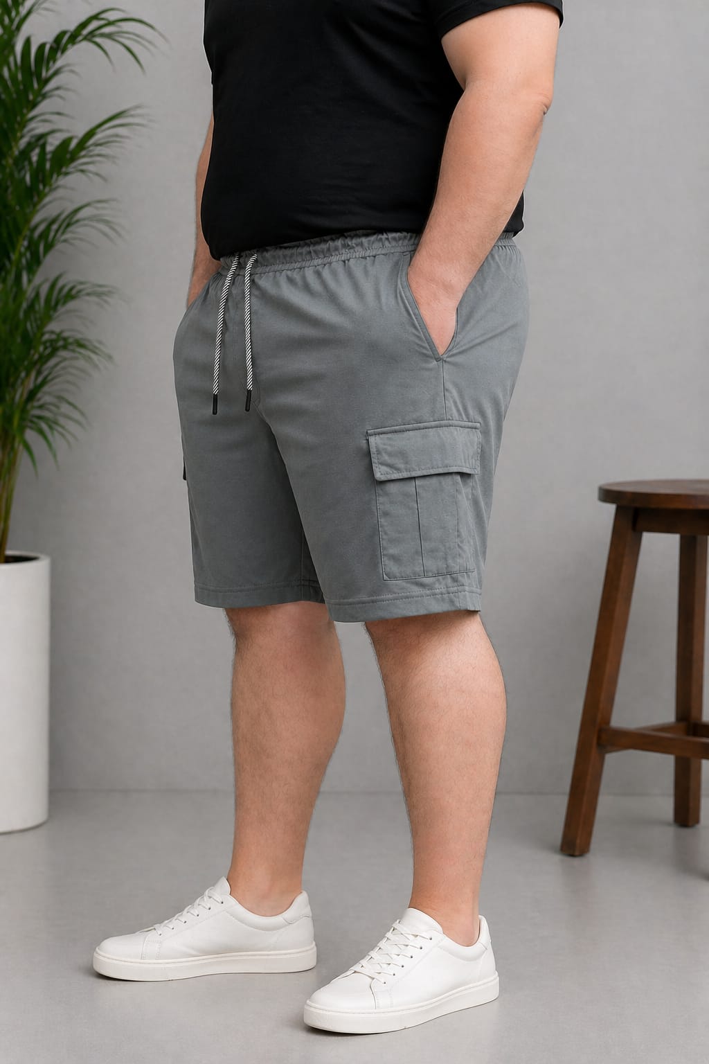 AUSTIVO Men’s Plus Size Shorts