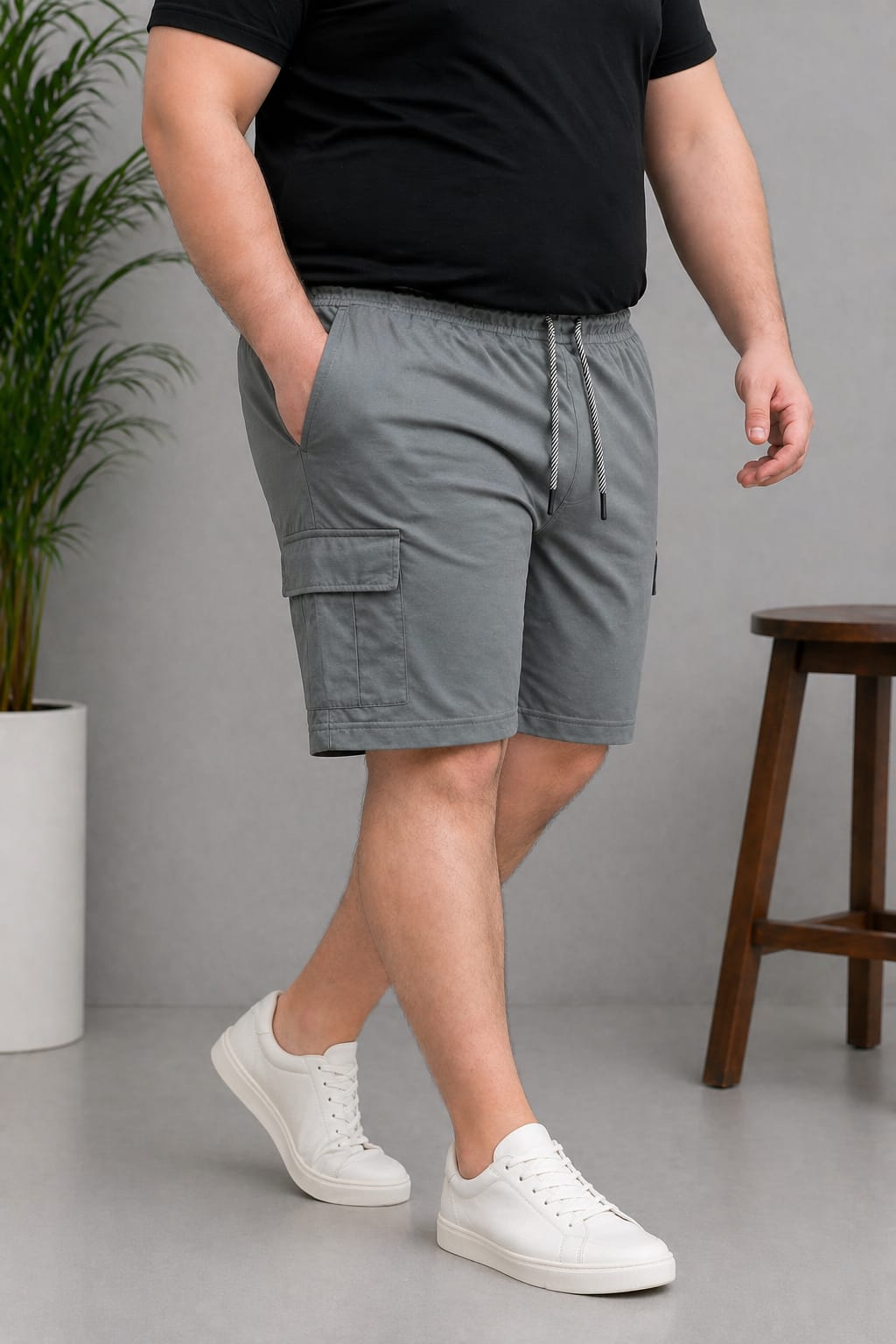 AUSTIVO Men’s Plus Size Shorts