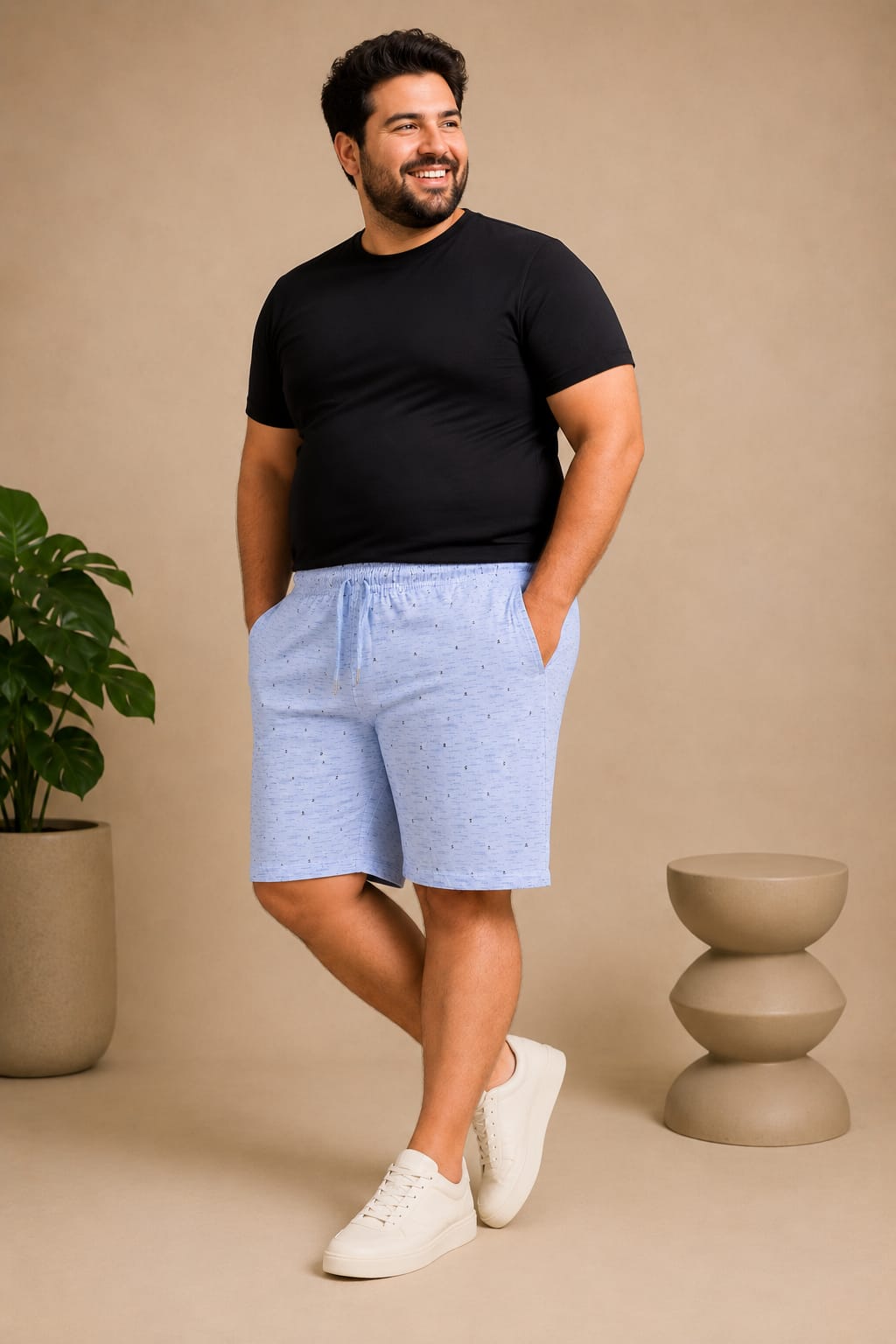 AUSTIVO Men’s Plus Size Shorts