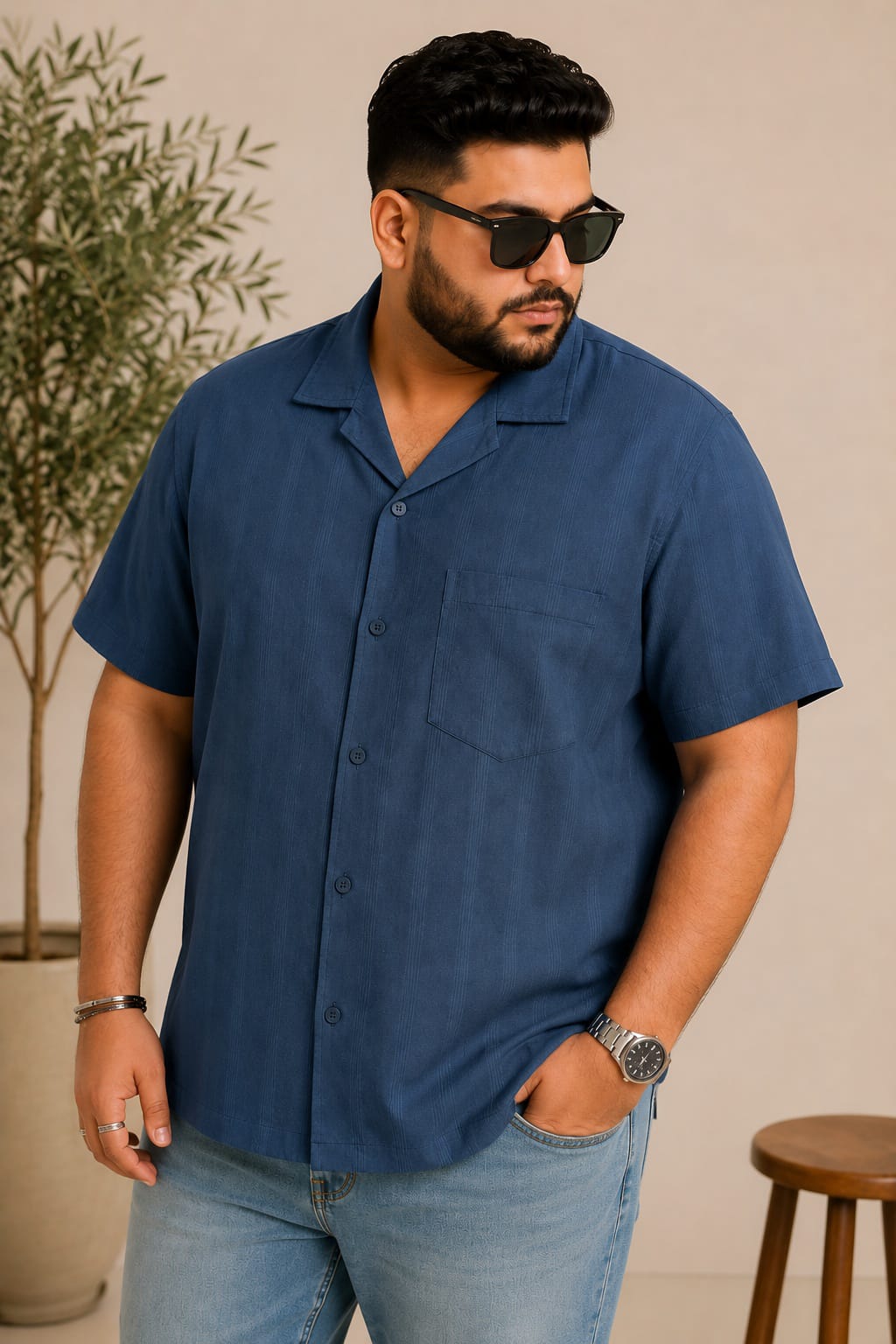 Austivo Men Plus Size Shirt