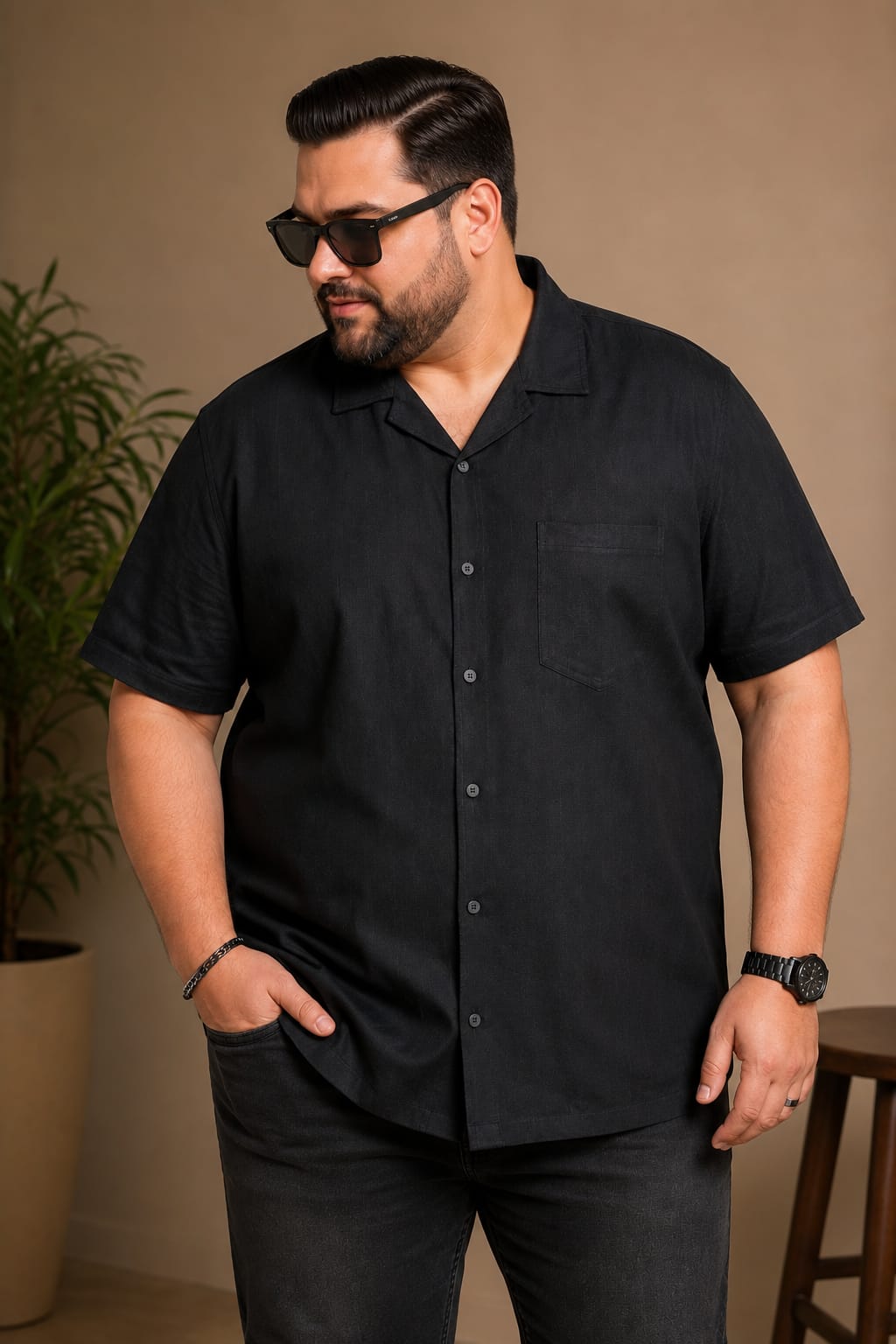 Austivo Men Plus Size Shirt