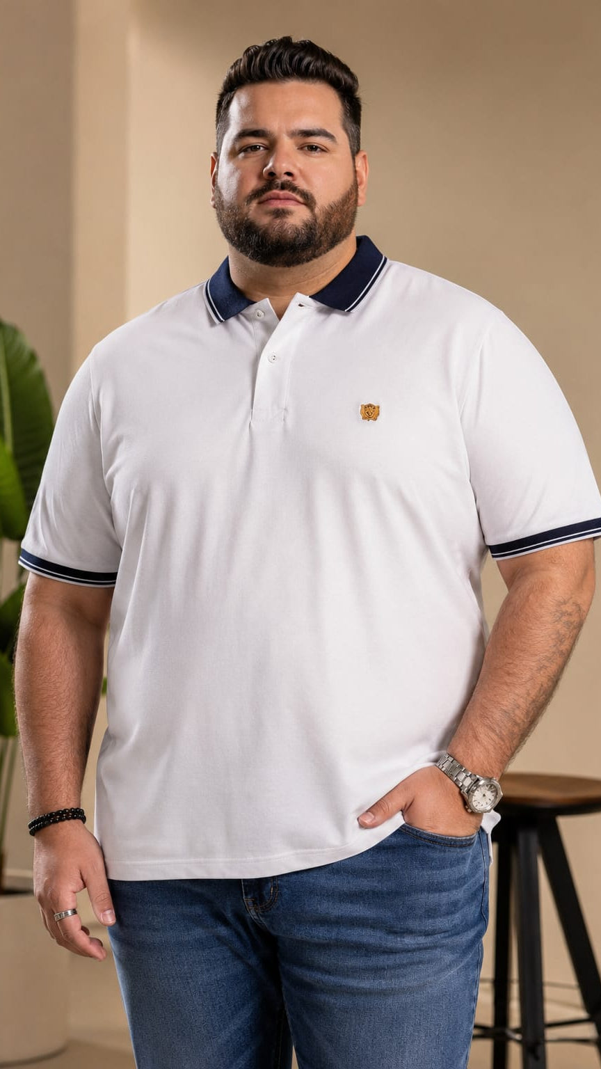 Austivo Men's Polo Neck T-shirt