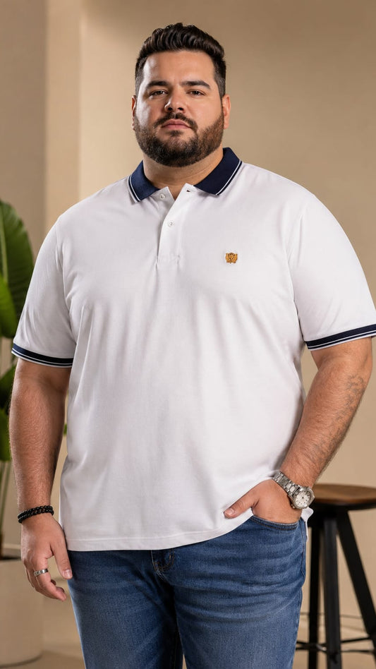 Austivo Men's Polo Neck T-shirt