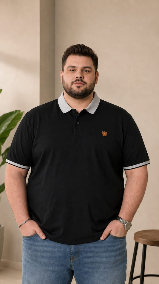 Austivo Men's Polo Neck T-shirt