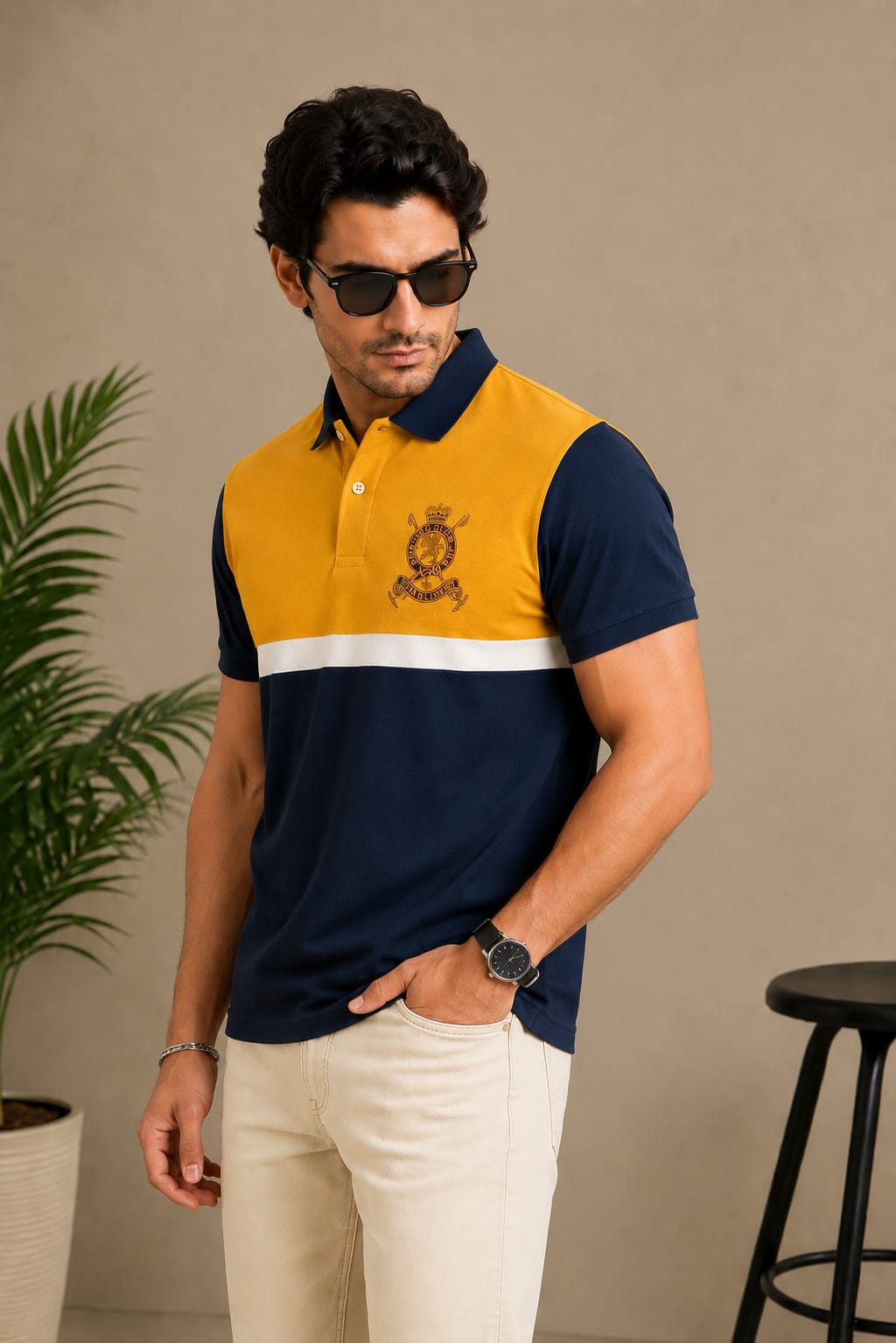 Austin Wood Polo T-shirt