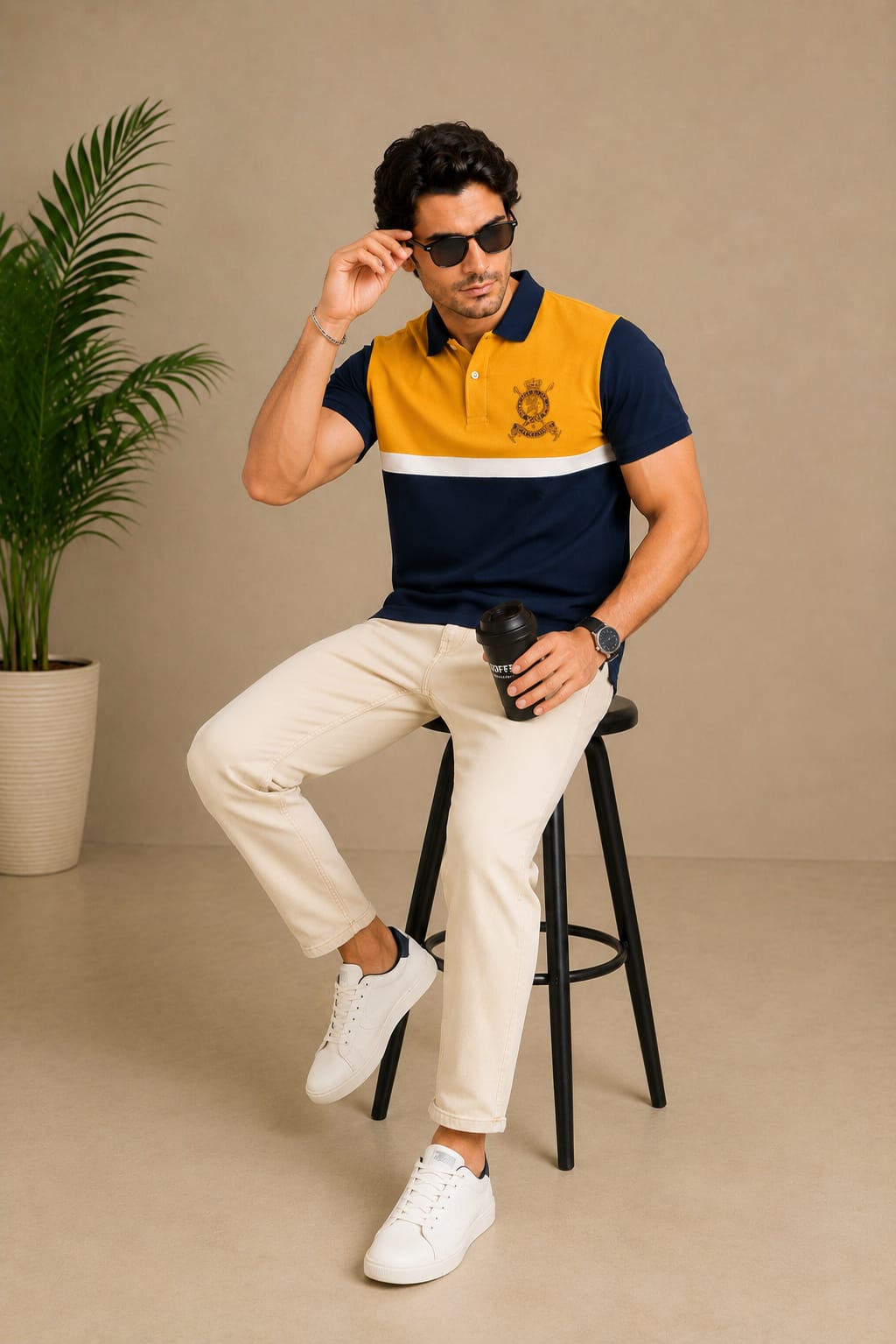 Austin Wood Polo T-shirt