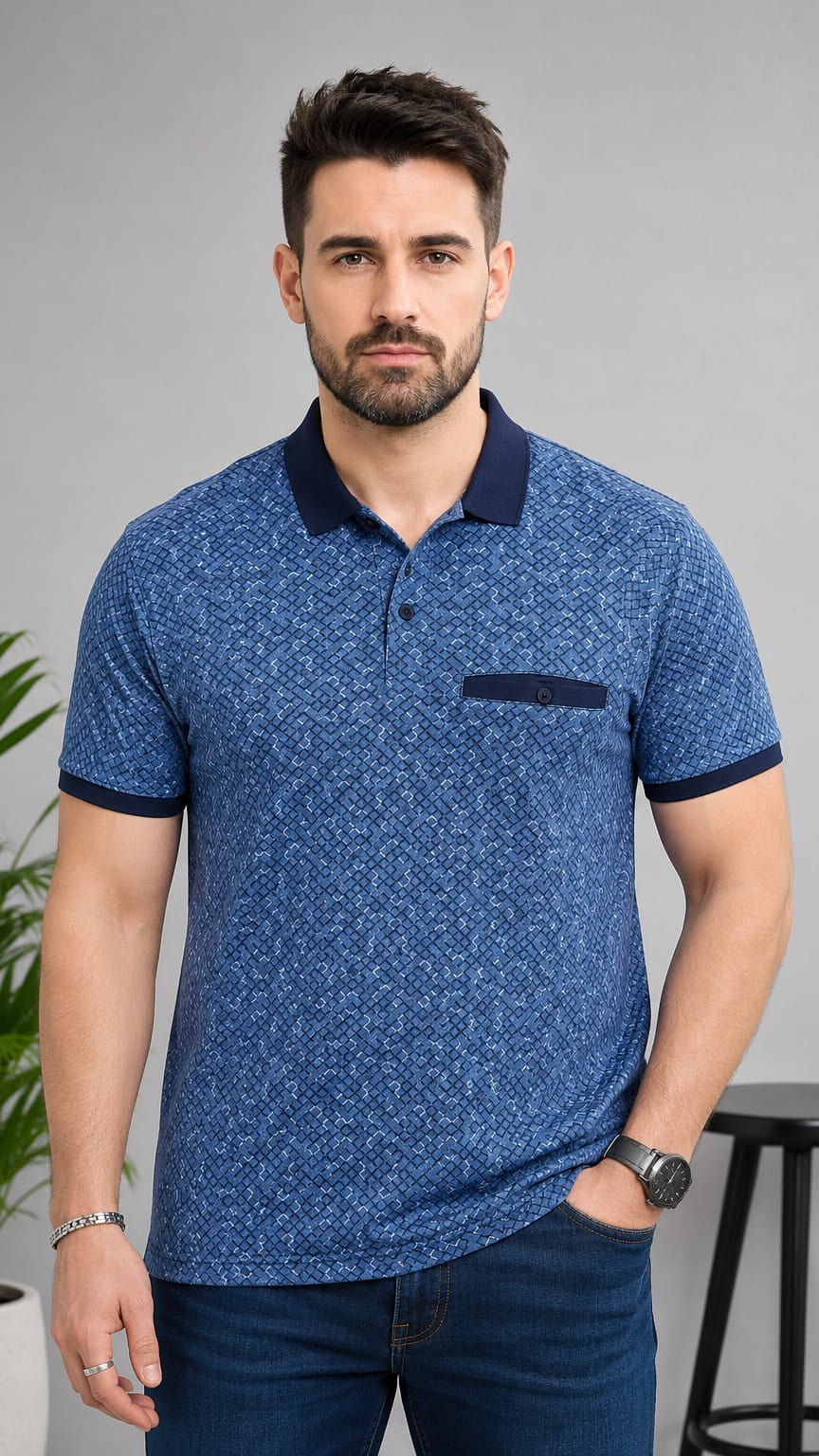 Austin Wood Polo T-shirt