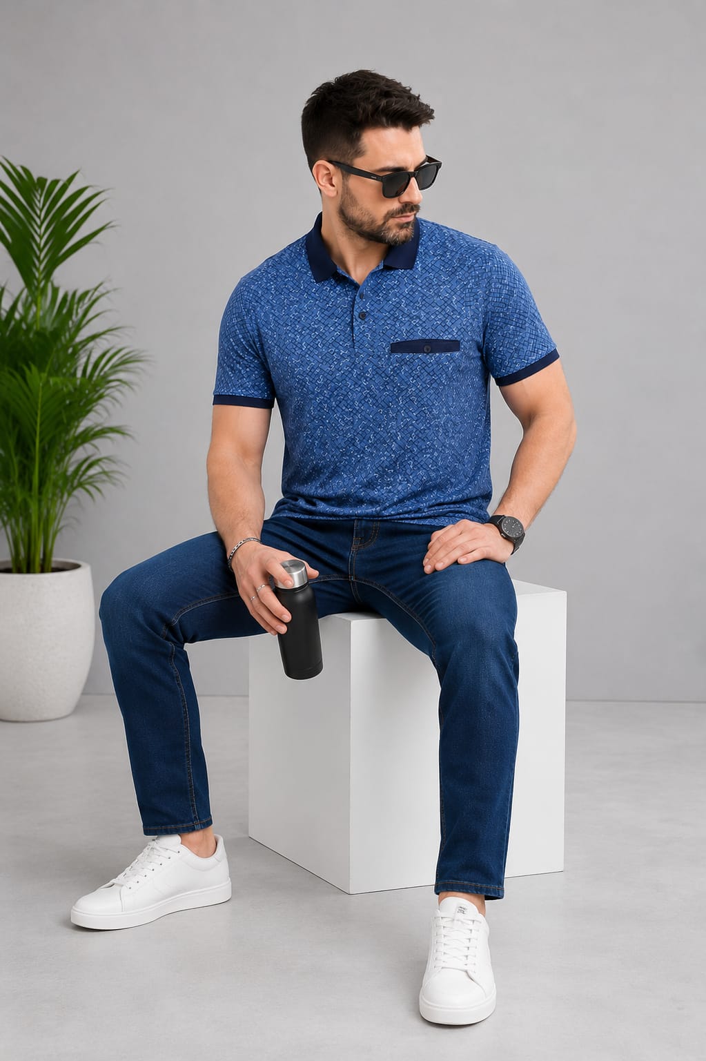 Austin Wood Polo T-shirt