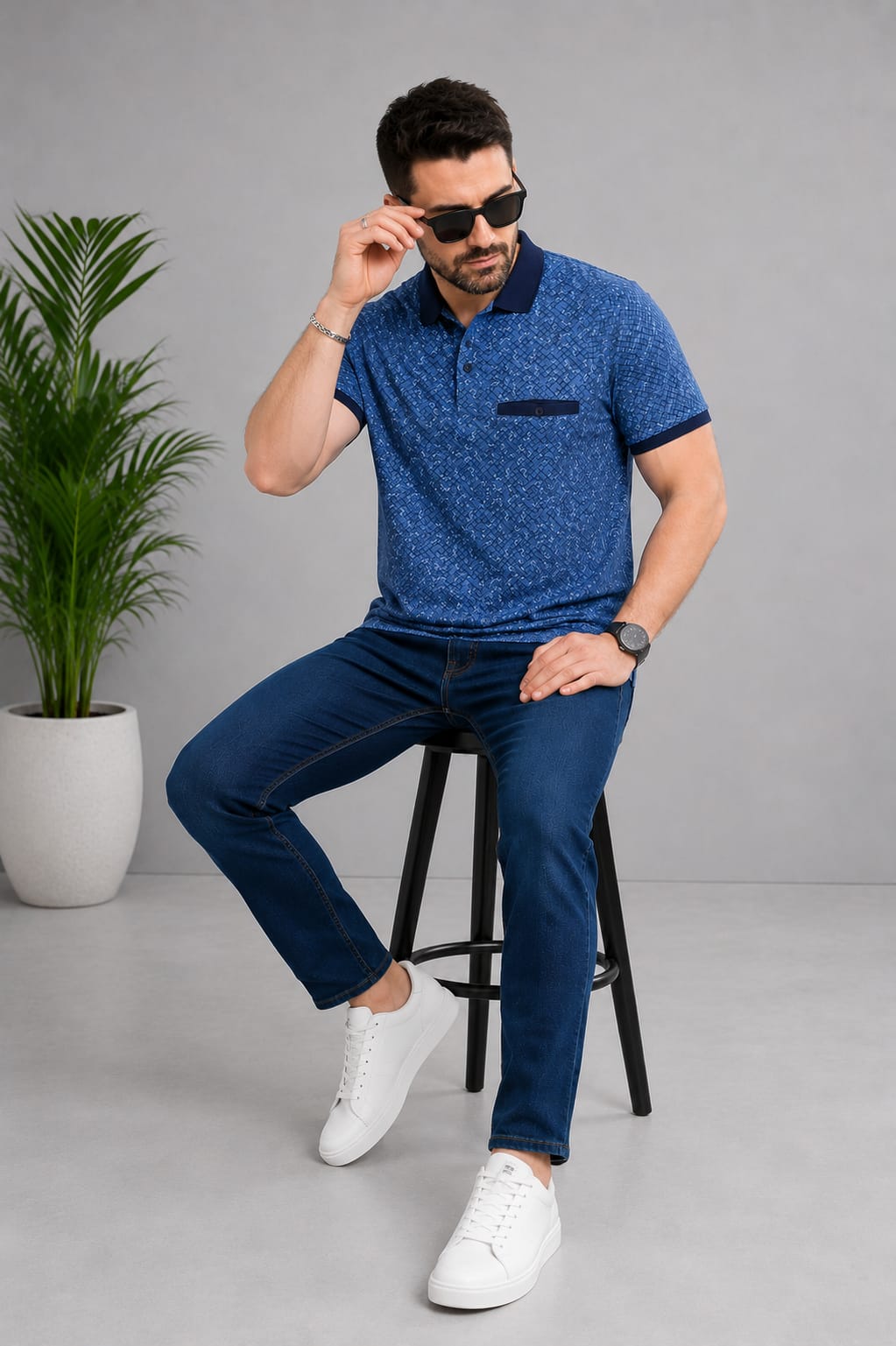 Austin Wood Polo T-shirt