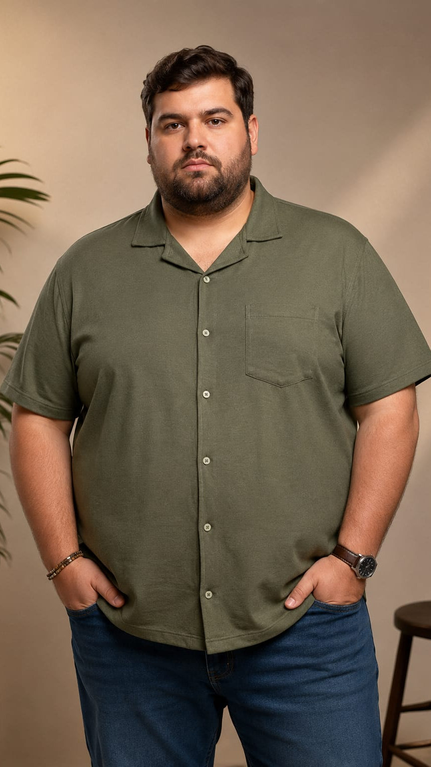 Austivo Men Plus Size Shirt