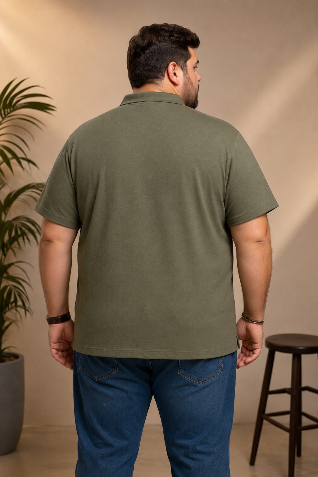 Austivo Men Plus Size Shirt