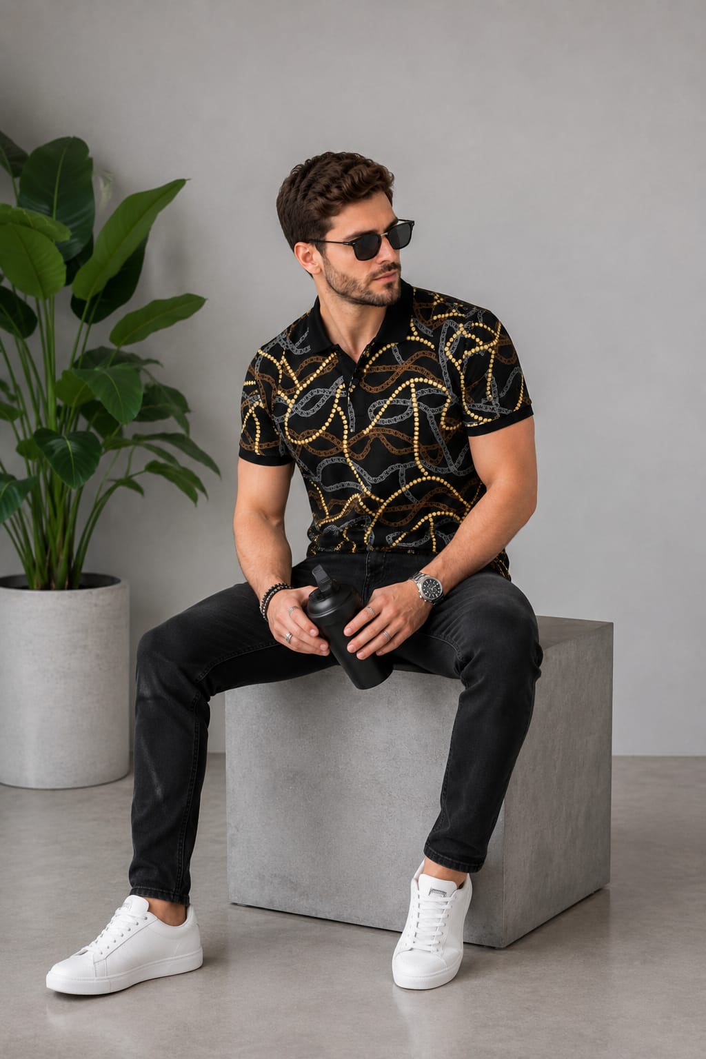 Austin Wood Polo T-shirt