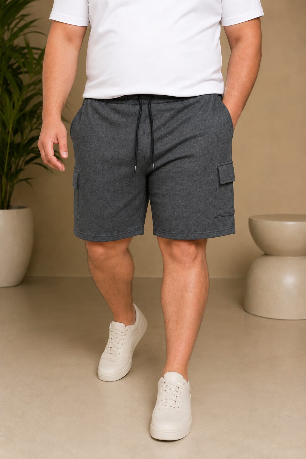 AUSTIVO Men’s Plus Size Shorts