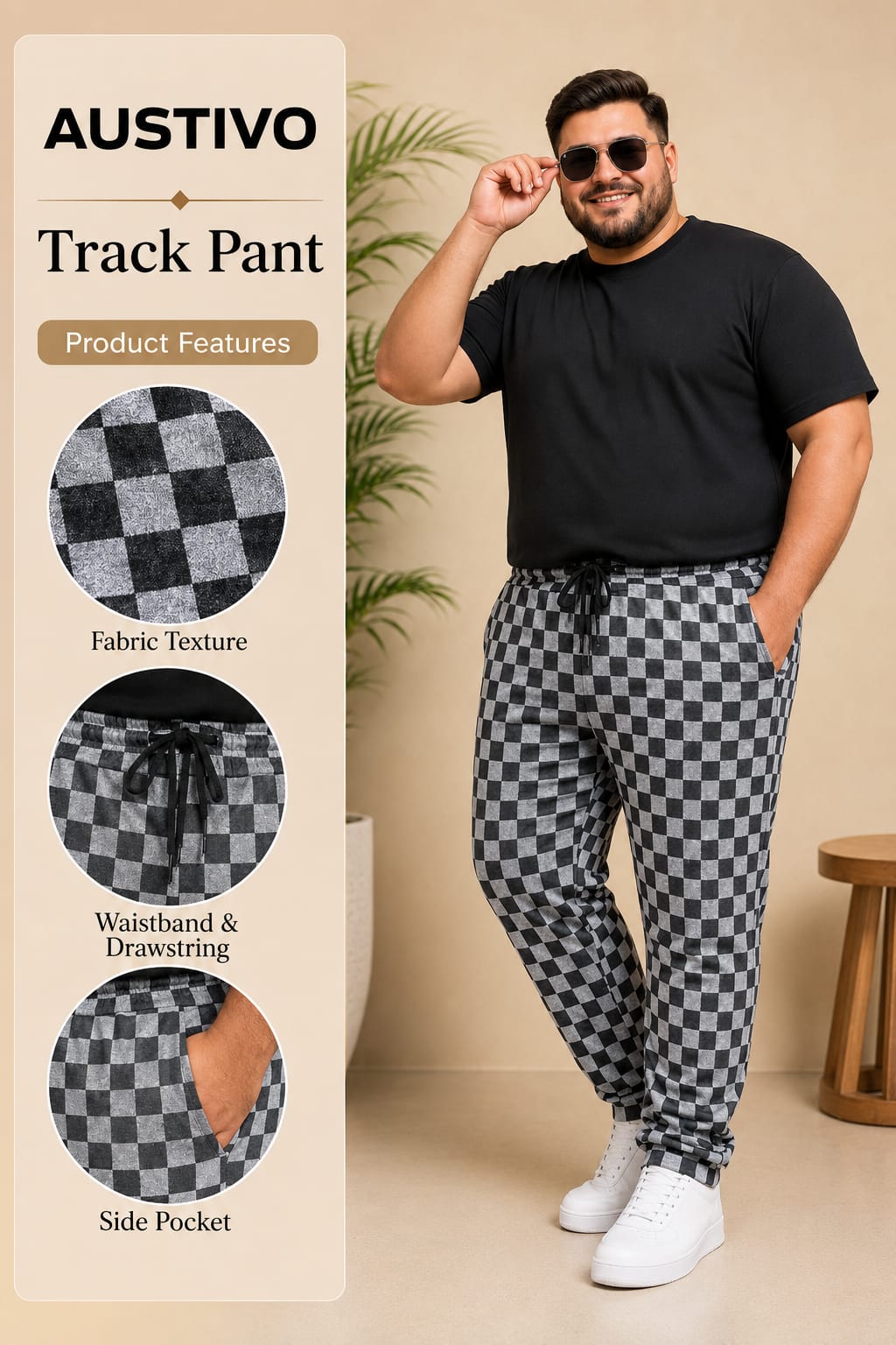 Austivo Men Track Pants