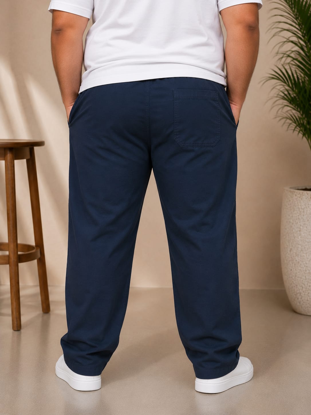 AUSTIVO Premium Men’s Plus Size 100% Cotton Cargo Pants