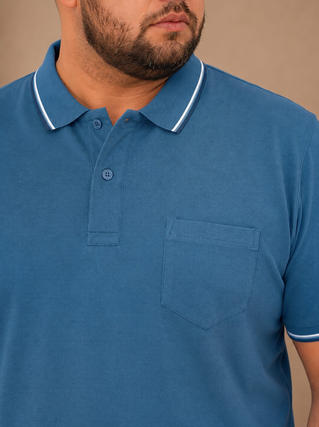 Austivo Men's  Polo Neck T-shirt