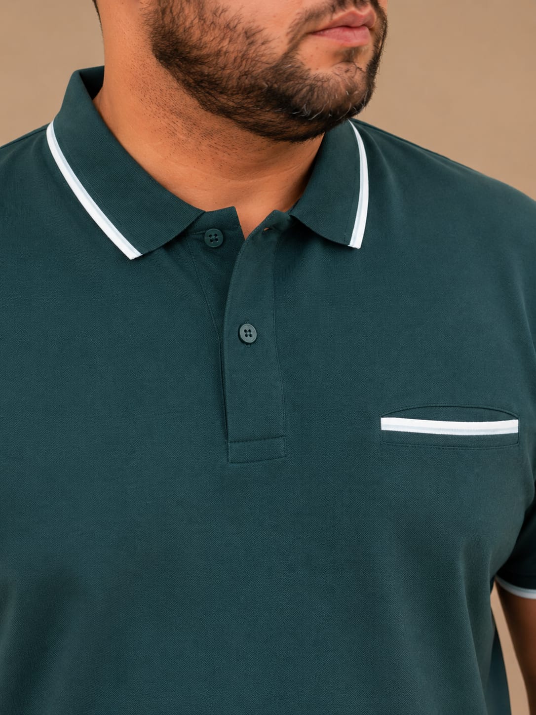 Austivo Men's  Polo Neck T-shirt
