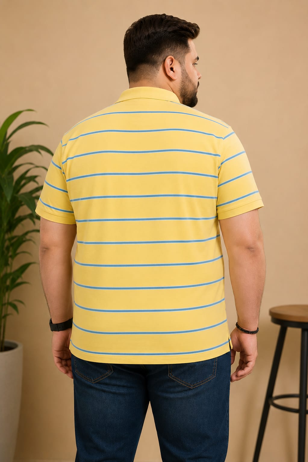 Austivo Men's  Polo Neck T-shirt