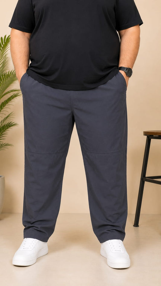 AUSTIVO Premium Men’s Plus Size 100% Cotton Cargo Pants