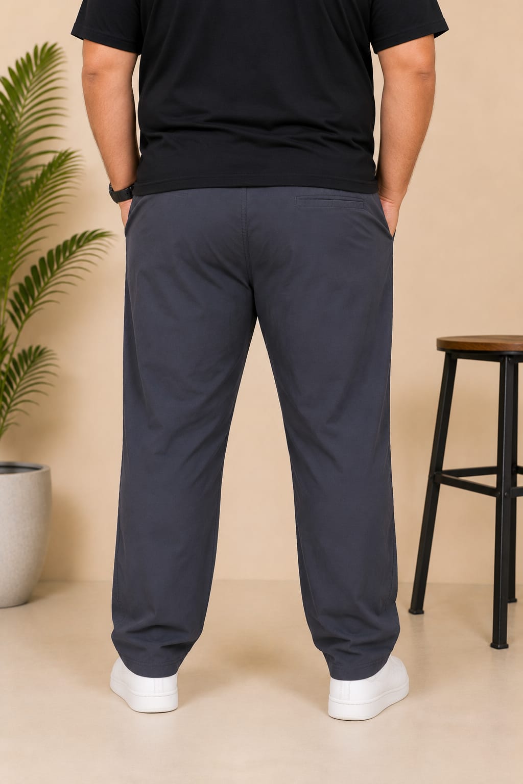 AUSTIVO Premium Men’s Plus Size 100% Cotton Cargo Pants
