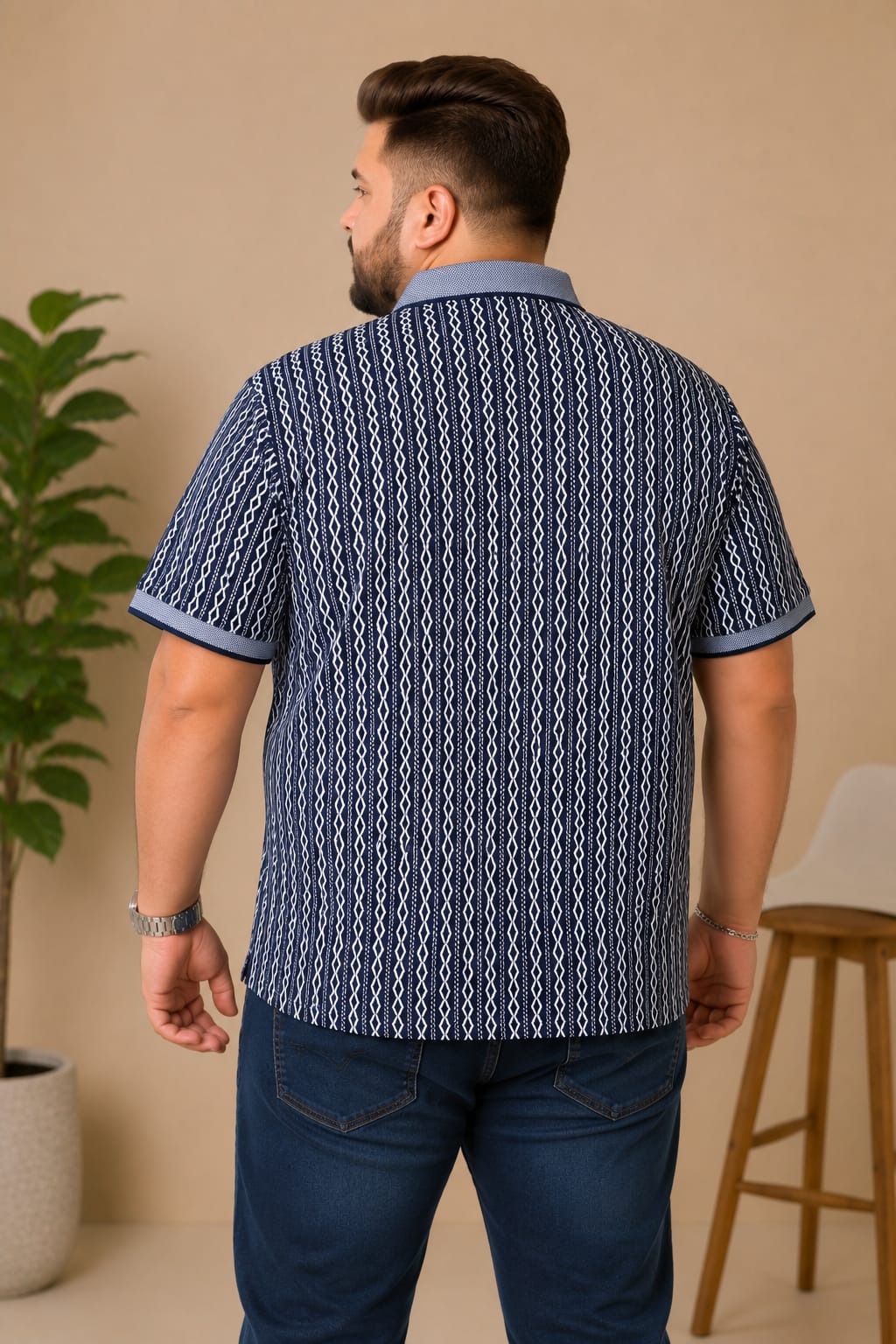 Austivo Men's  Polo Neck T-shirt