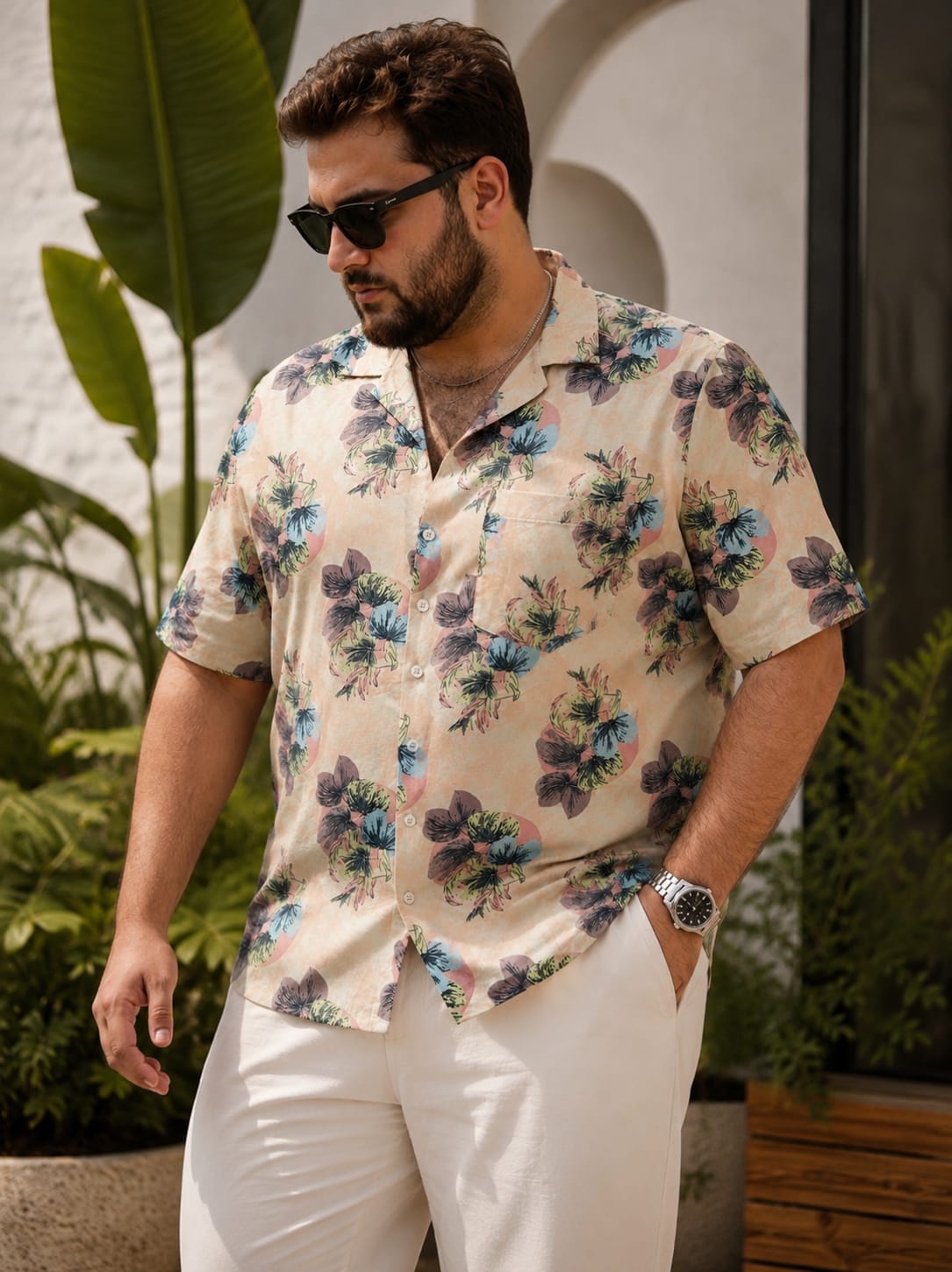 Austivo Men Plus Size Shirt