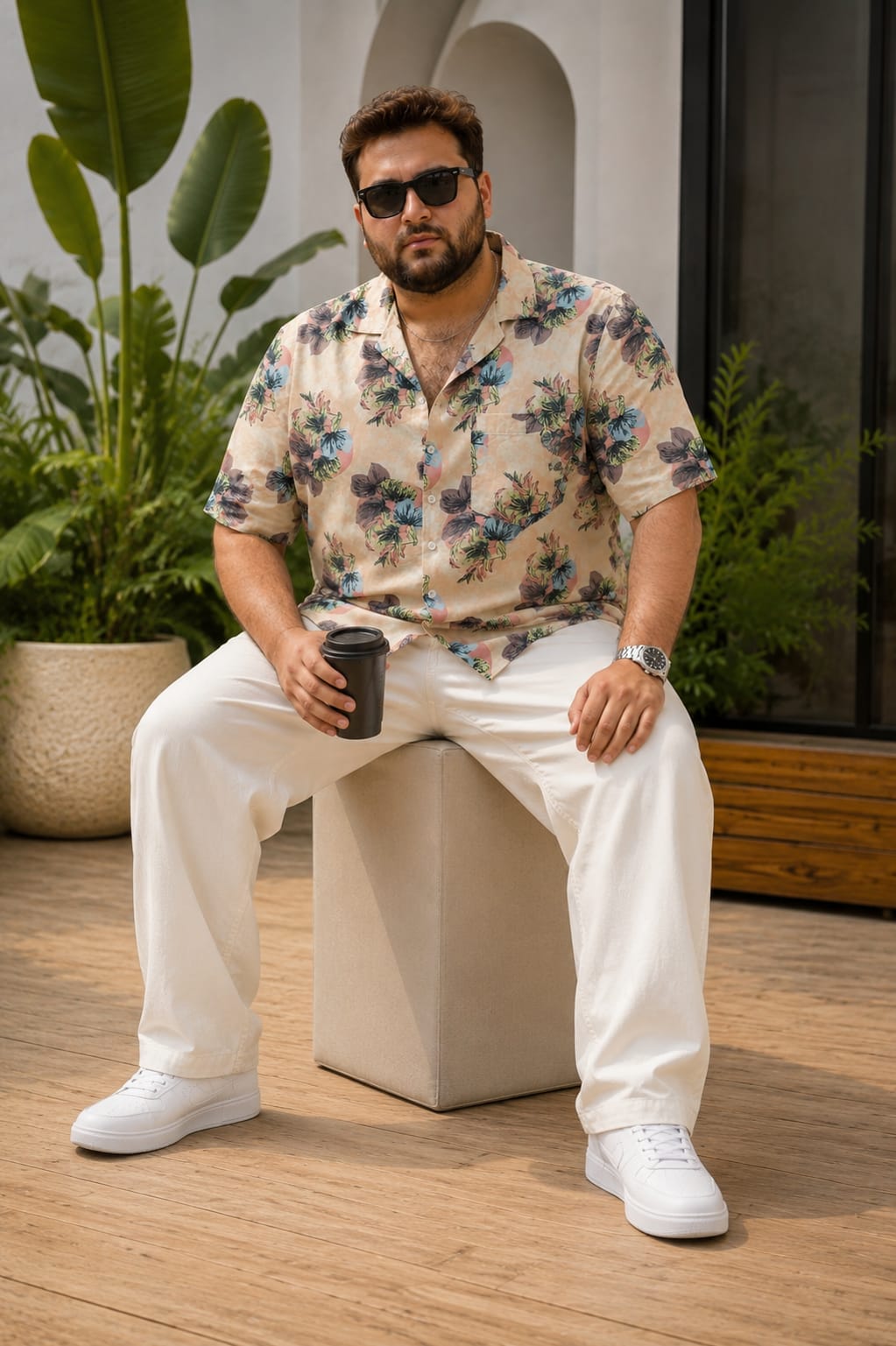 Austivo Men Plus Size Shirt