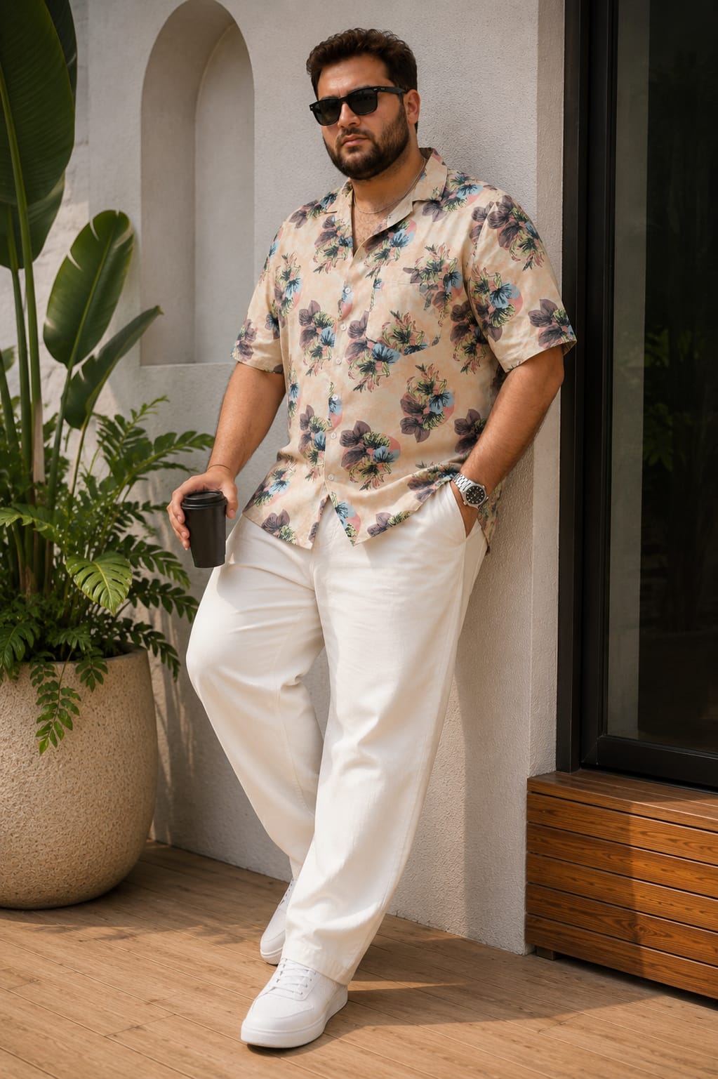 Austivo Men Plus Size Shirt