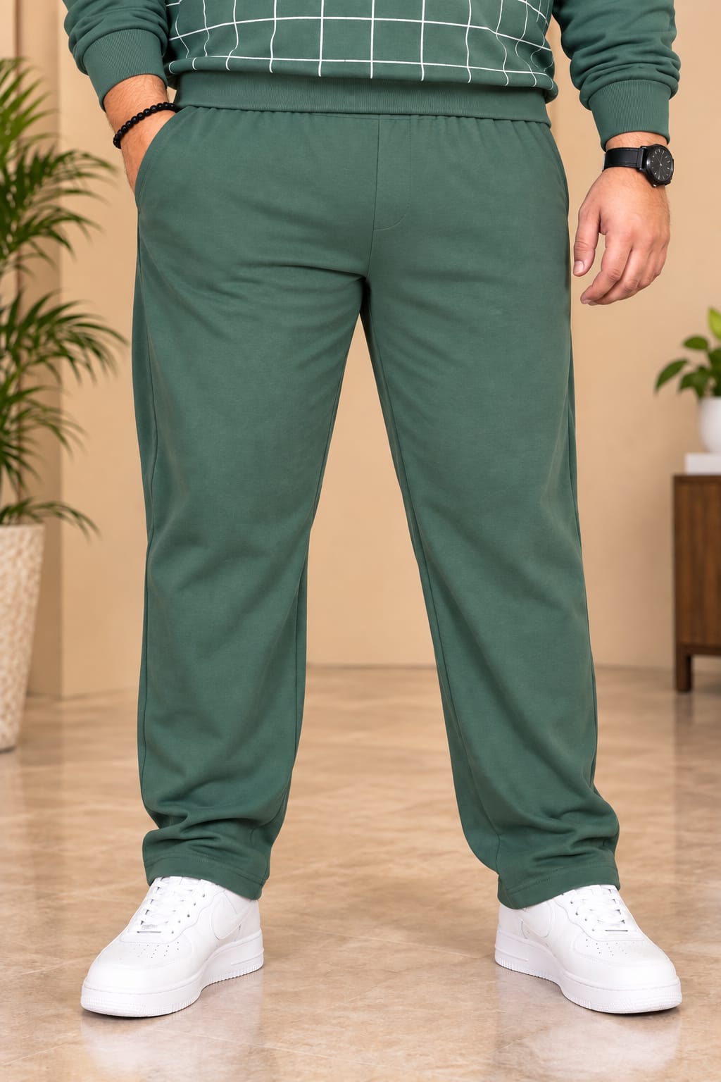 Austivo Plus Size Men's Winter Track Suit