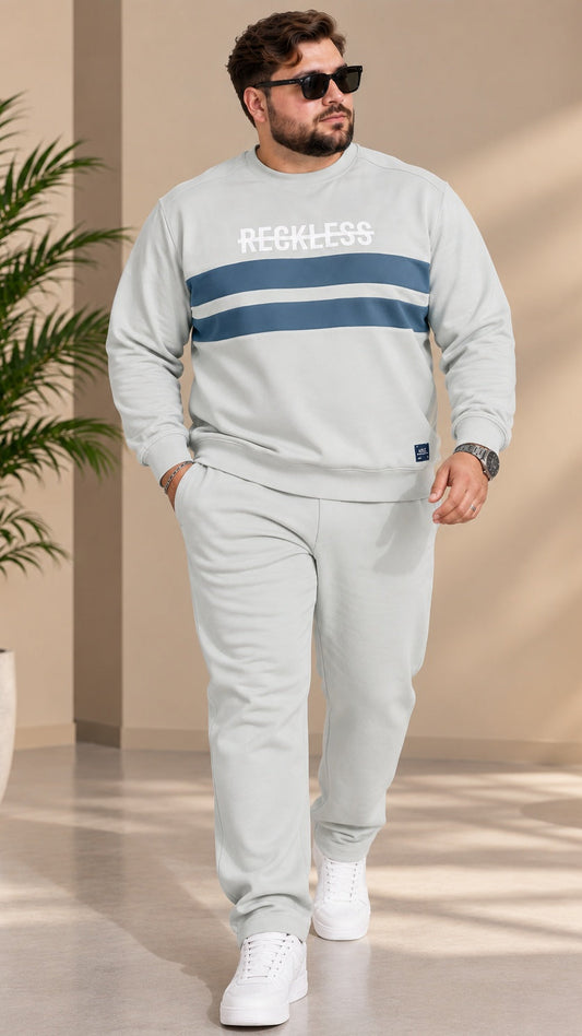 Austivo Plus Size Men's Winter Track Suit