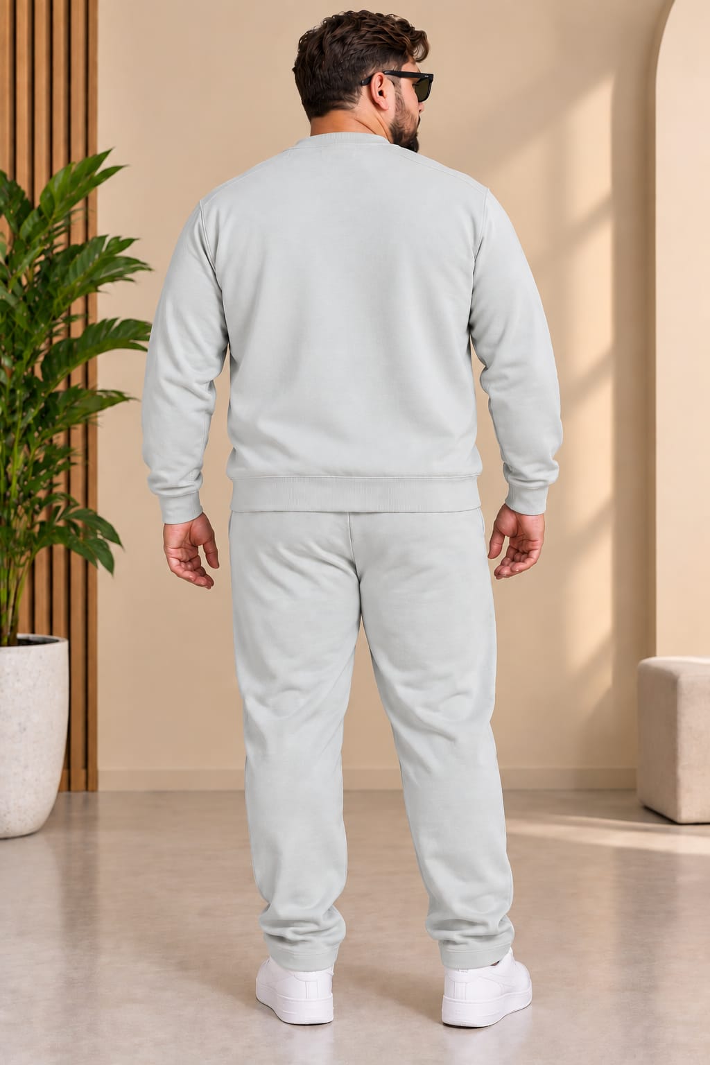 Austivo Plus Size Men's Winter Track Suit
