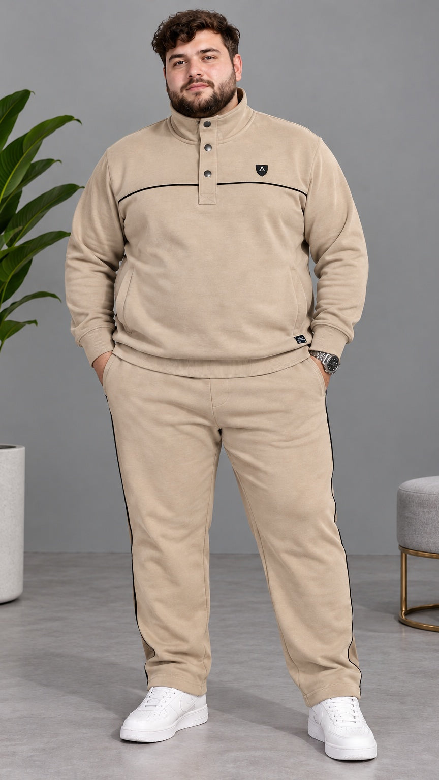 Austivo Plus Size Men's Winter Track Suit