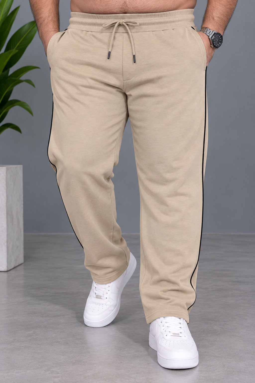 Austivo Plus Size Men's Winter Track Suit