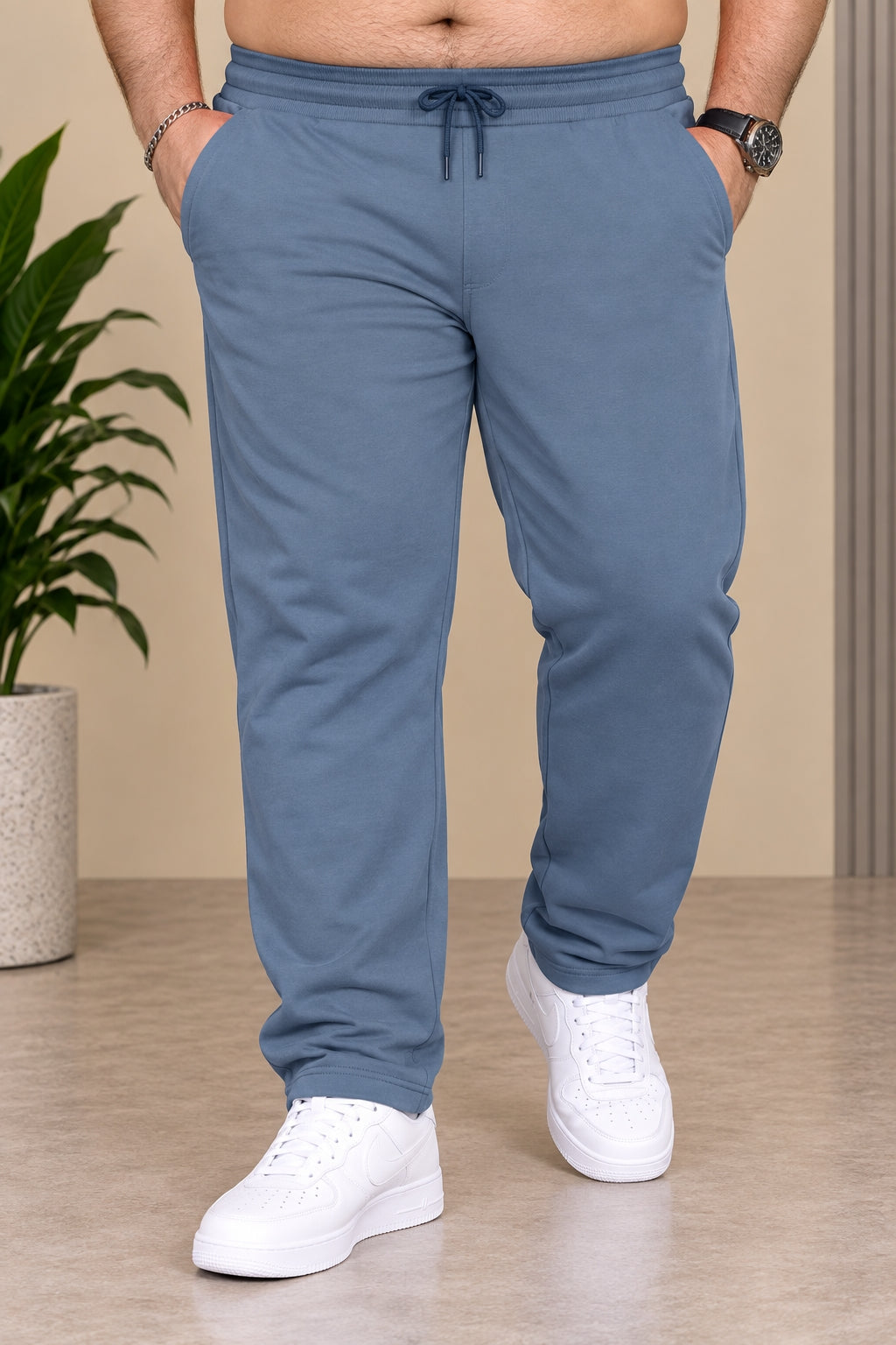 Austivo Plus Size Men's Winter Track Suit