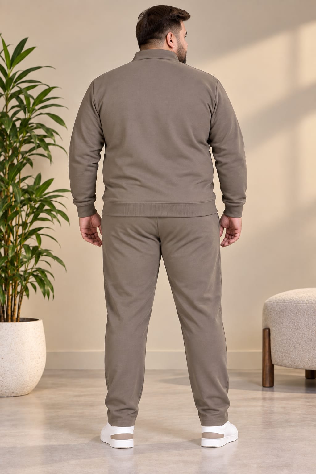 Austivo Plus Size Men's Winter Track Suit