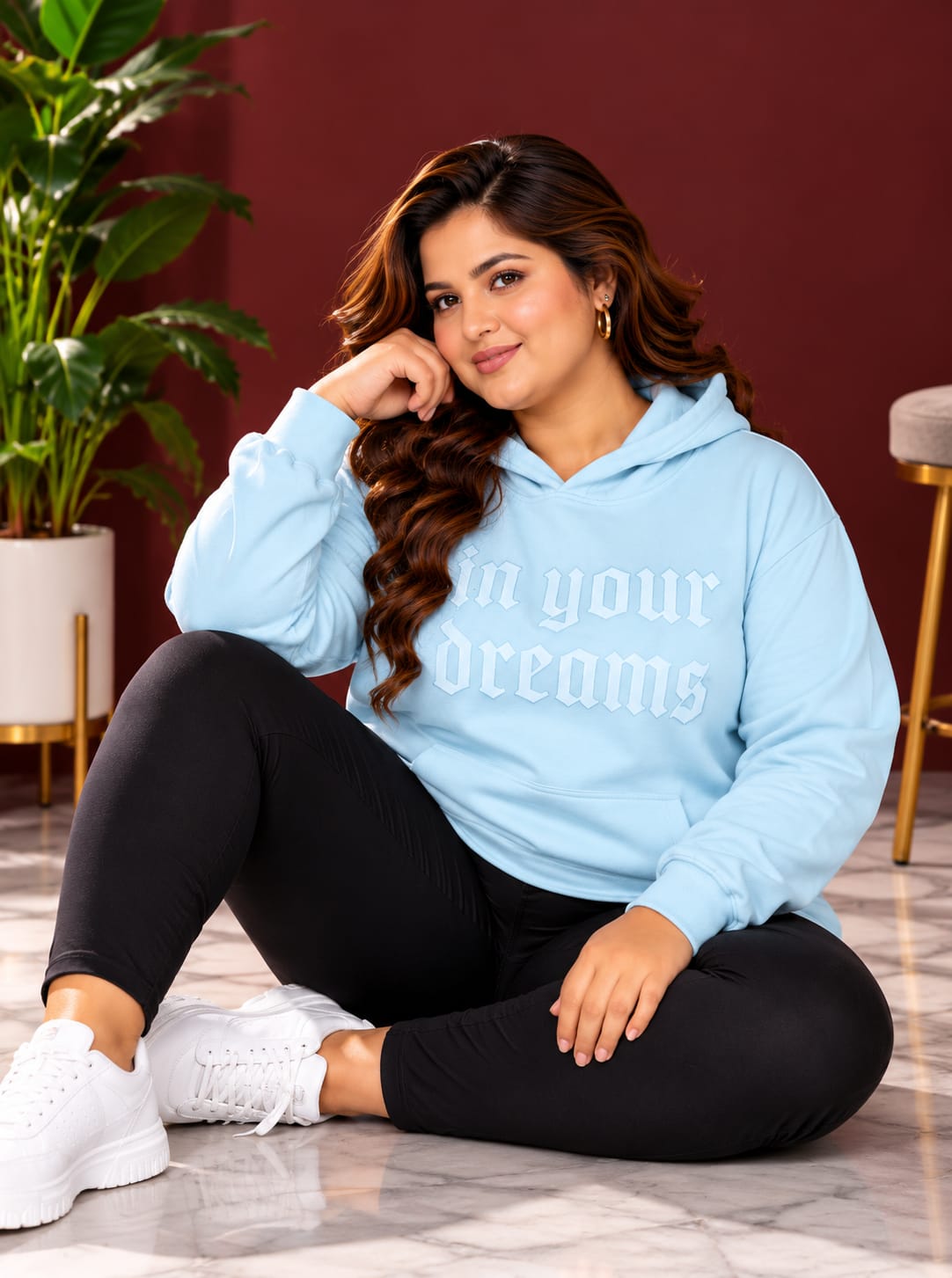 Austivo Women Colour Sweatshirt