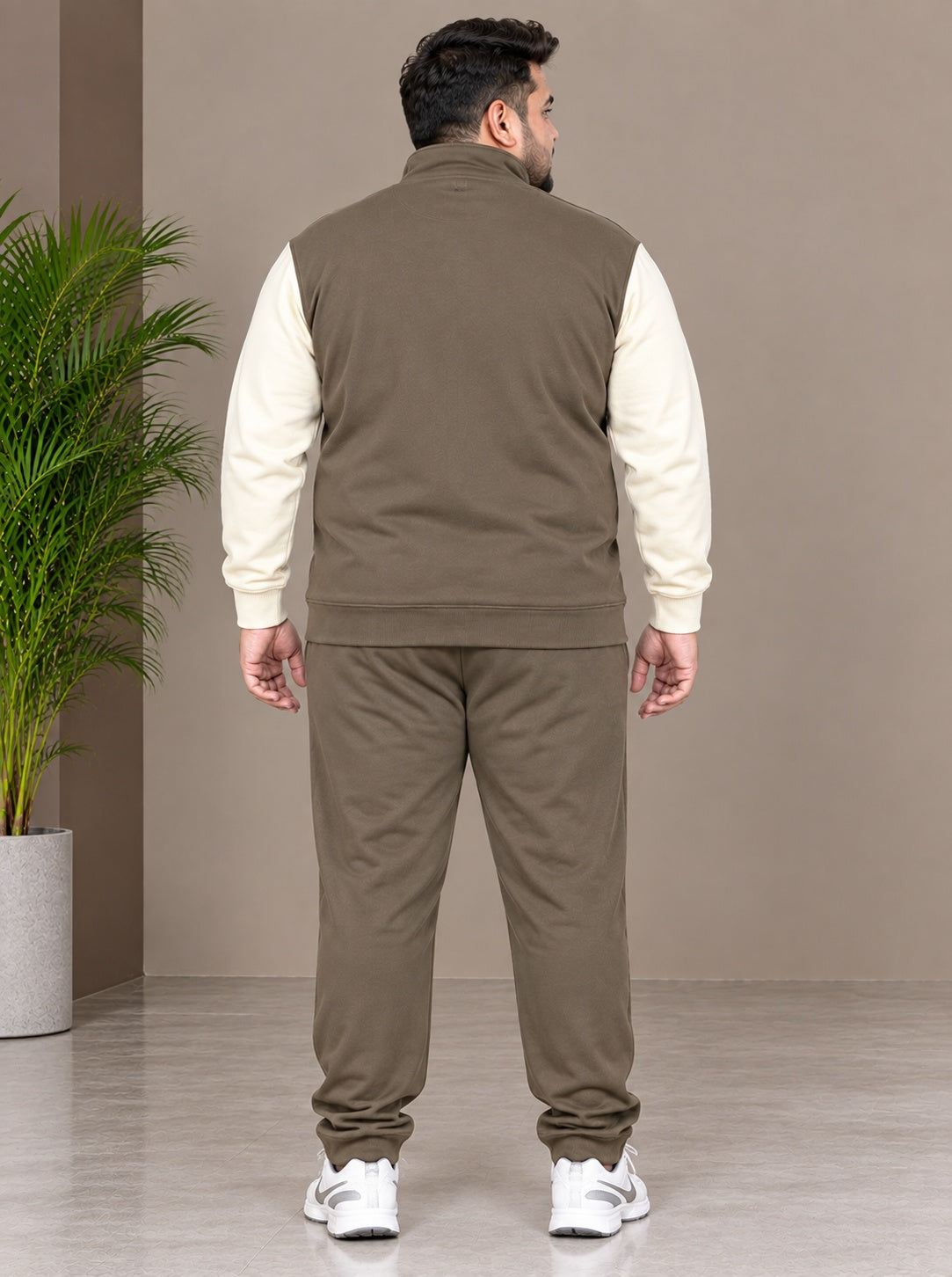 Austivo Plus Size Men's Winter Track Suit