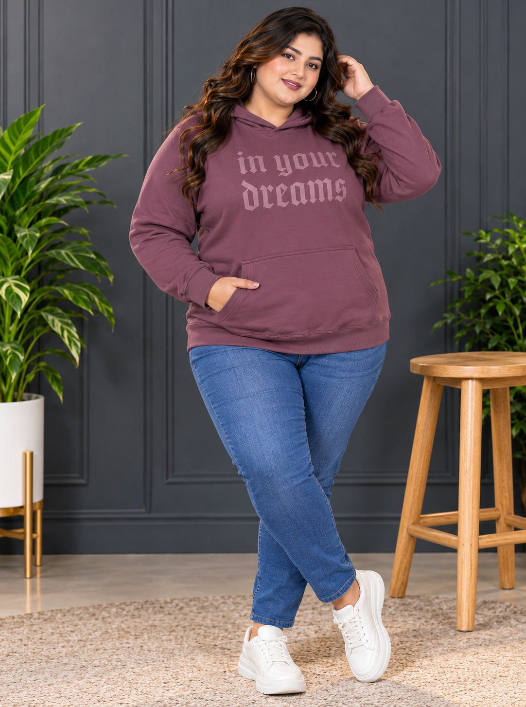 Austivo Women Colour Sweatshirt
