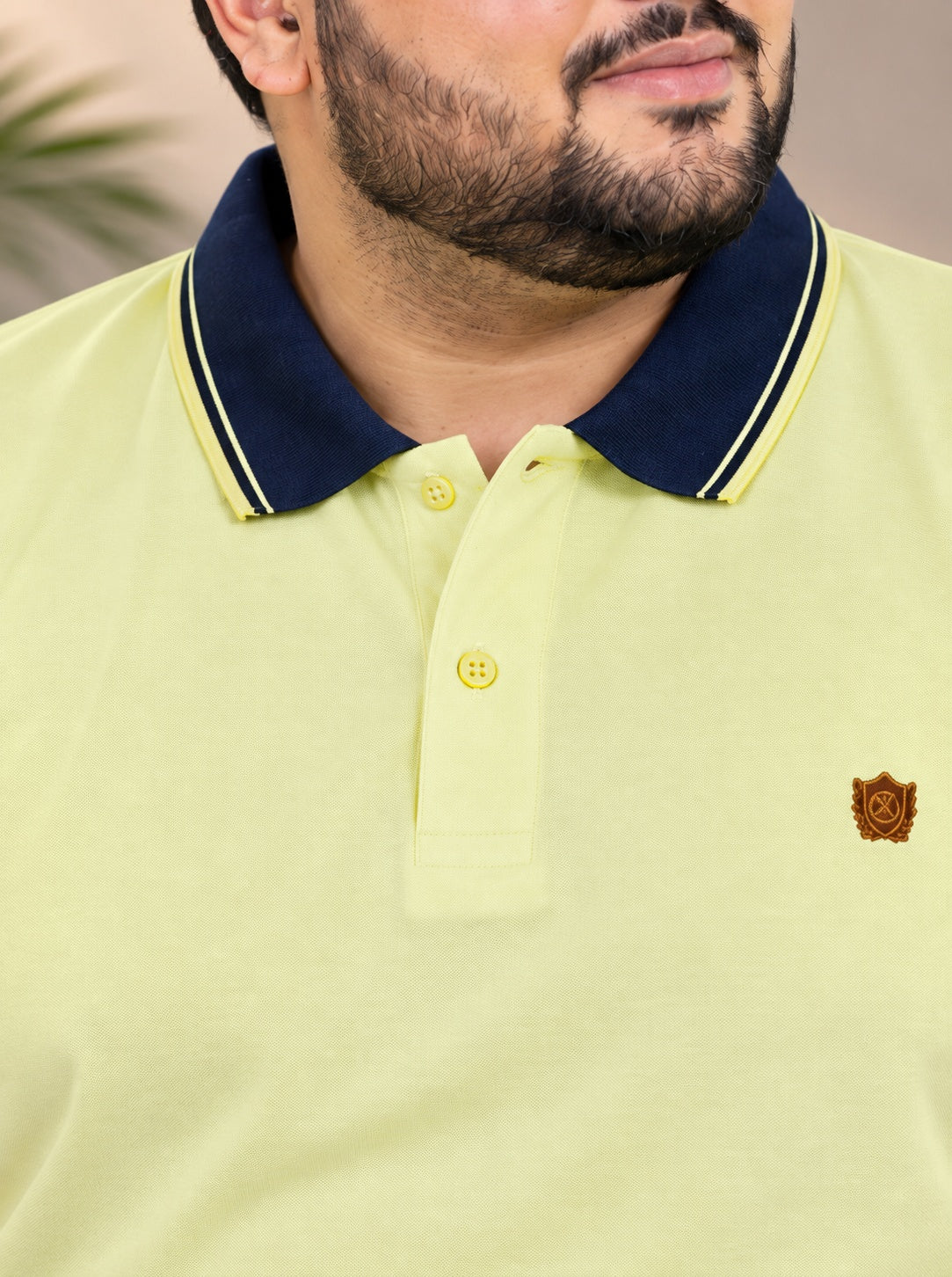 Austivo Men's Polo Neck T-shirt