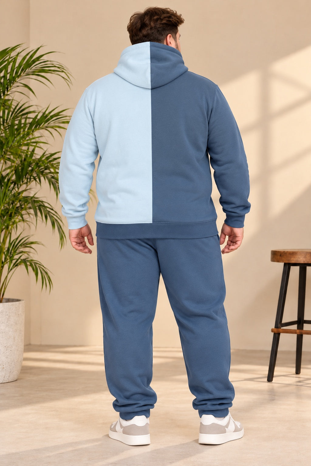 Austivo Plus Size Men's Winter Track Suit