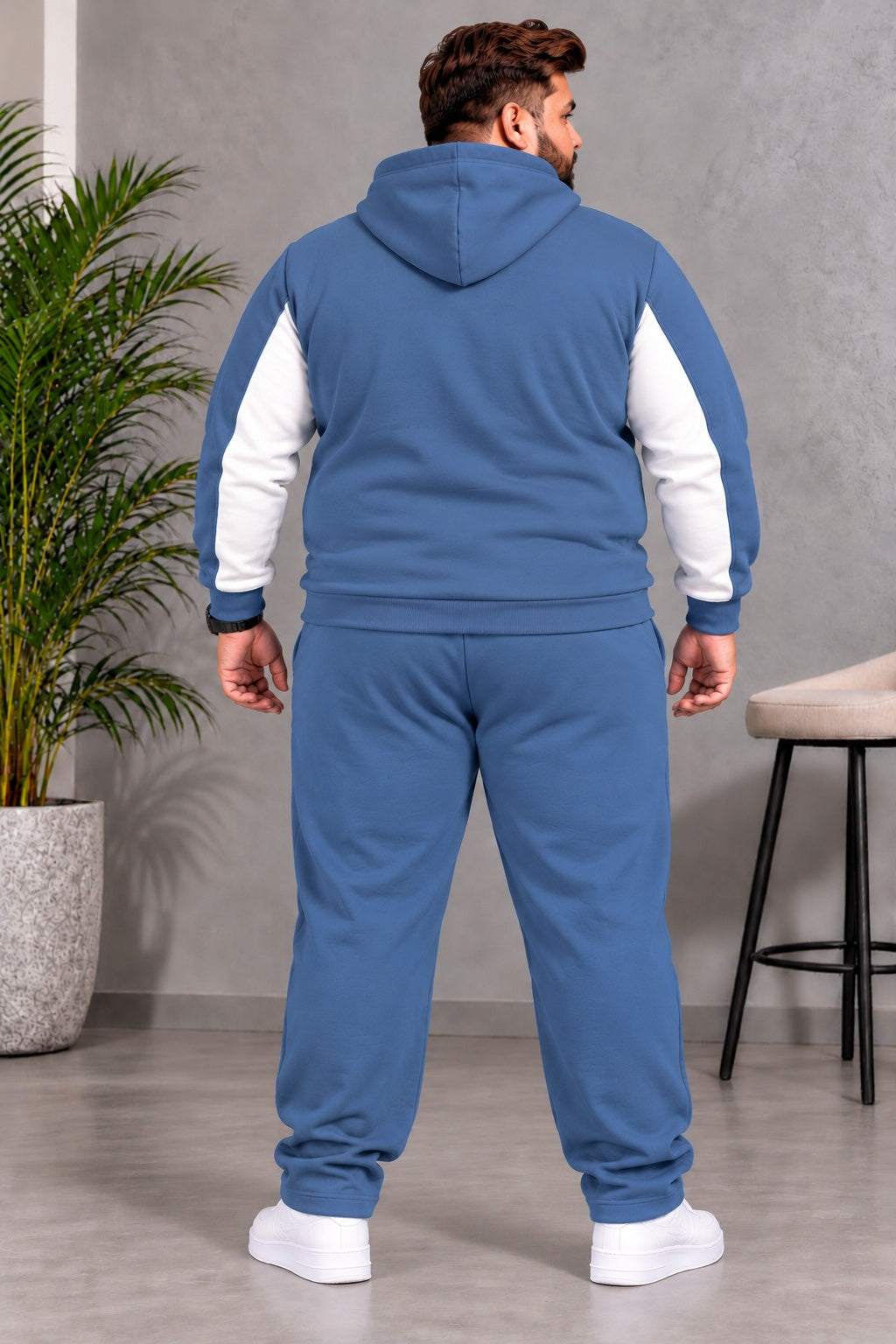 Austivo Plus Size Men's Winter Track Suit