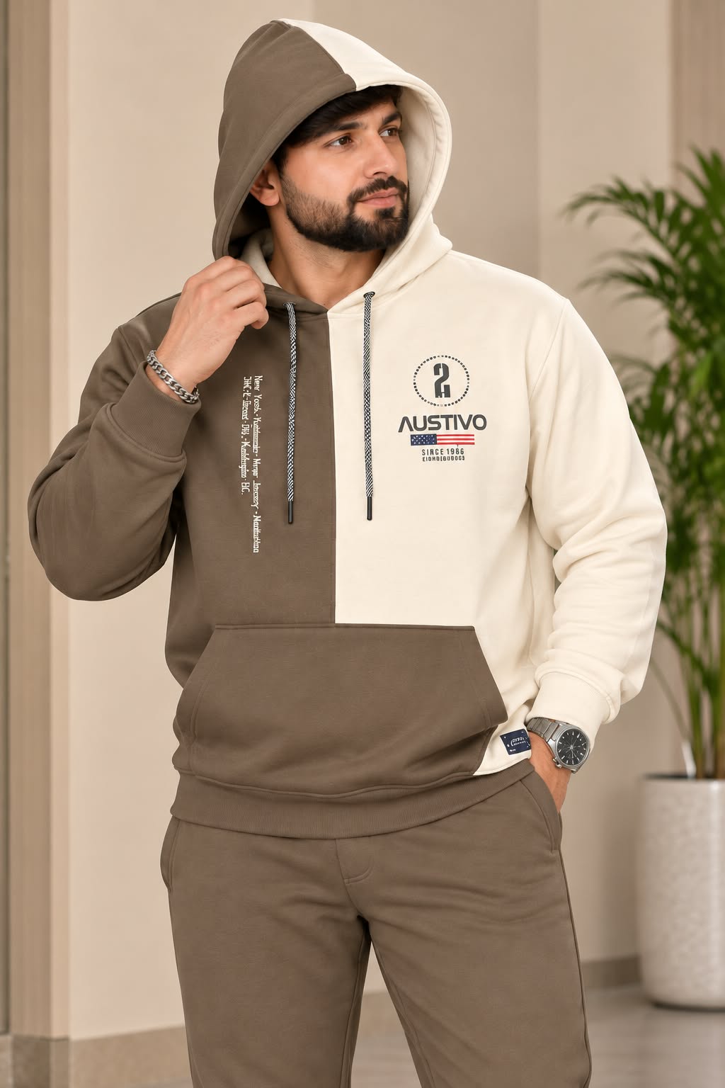 Austin Wood Men's Winter Track Suit