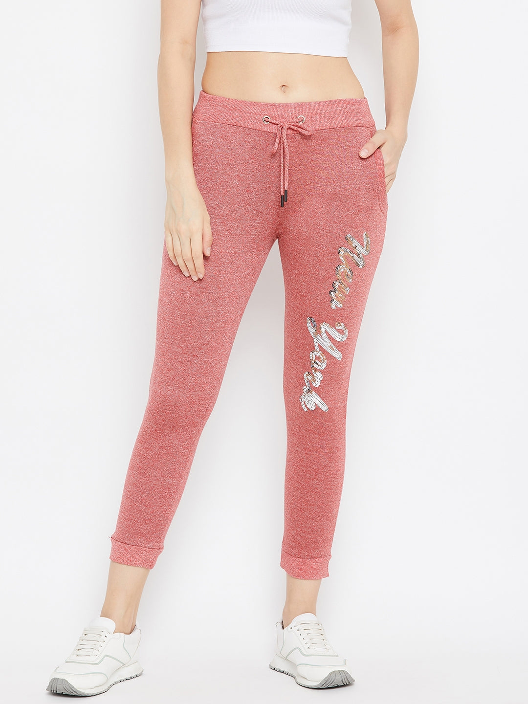 Austin Wood Women's Pink Track Pant