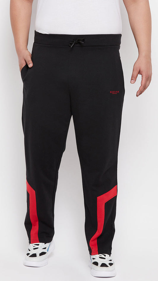 Austivo Men Black Track Pants